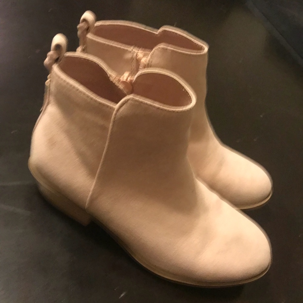 Beautiful Girls Booties USED ONCE! Great condition